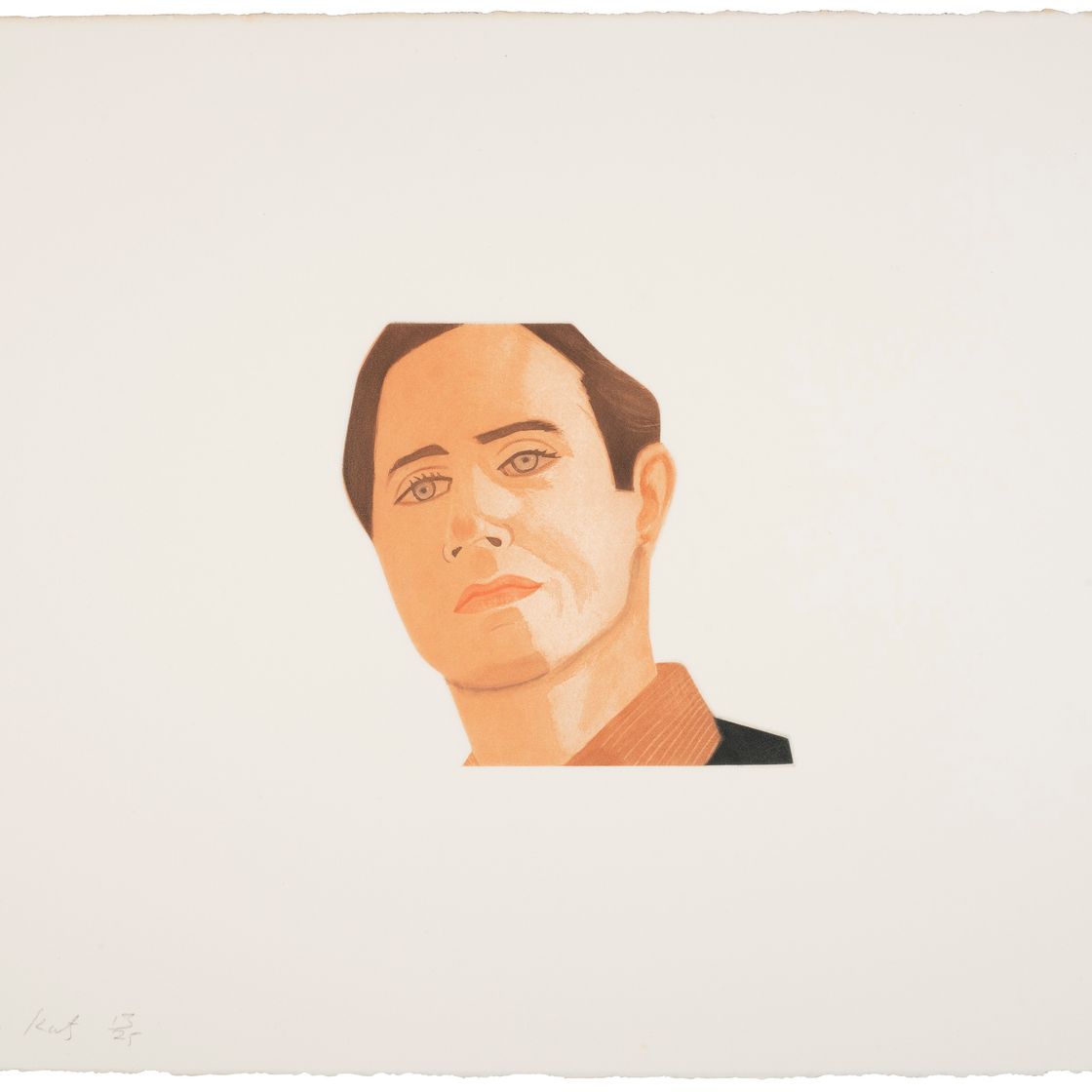 Alex Katz — Лицо поэта, изображение 7