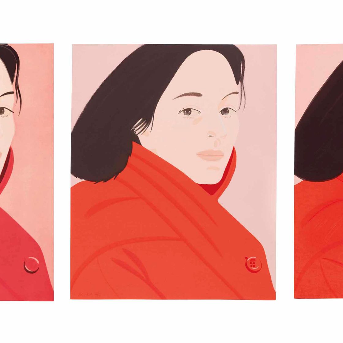Alex Katz — Оживленный день I-III, изображение 1