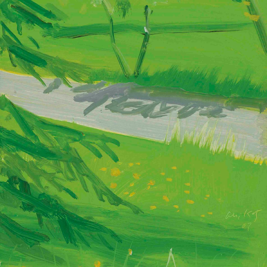 Alex Katz — Без названия