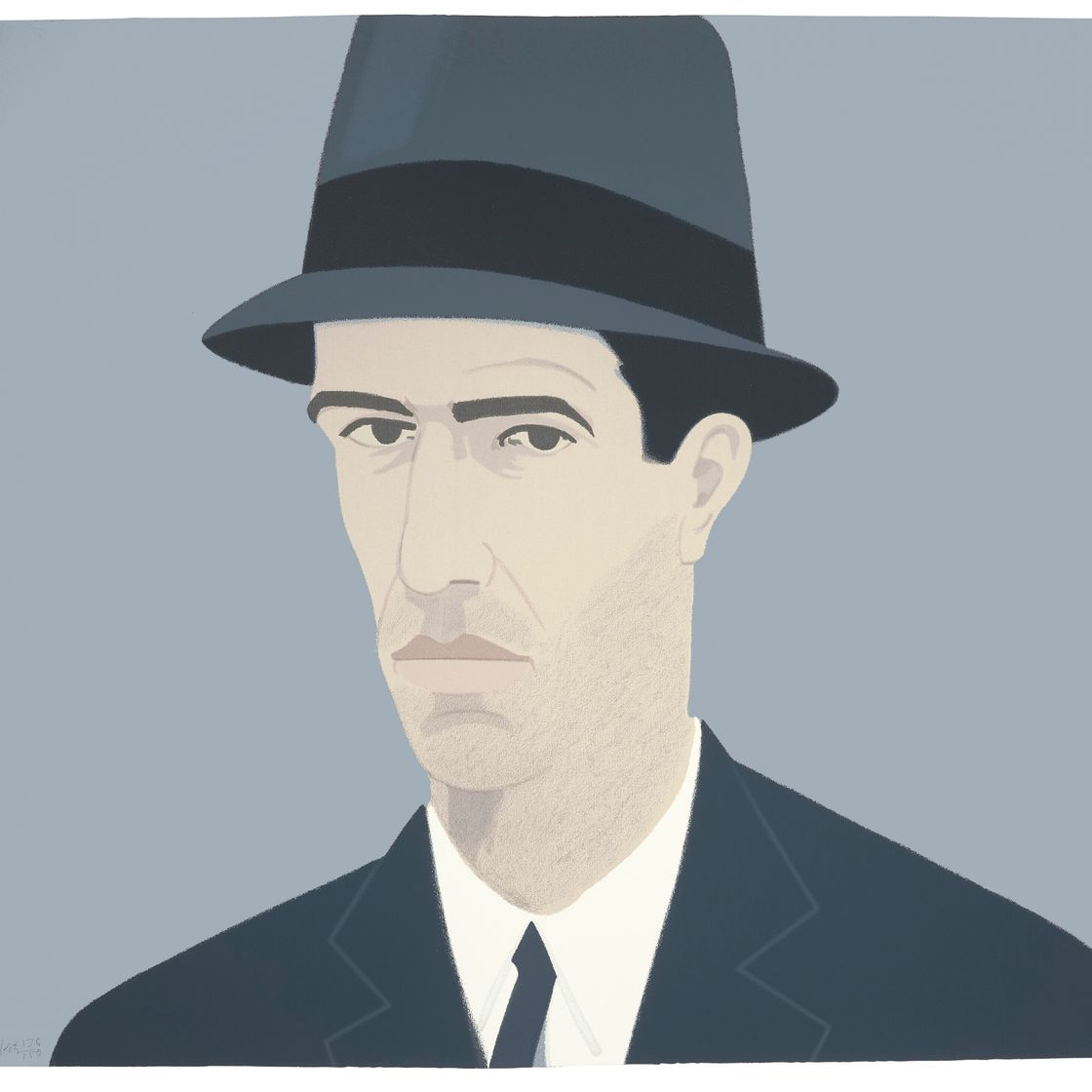 Alex Katz — Автопортрет (мимолетный) Алекса и Ады, 1960-е - 1980-е годы.