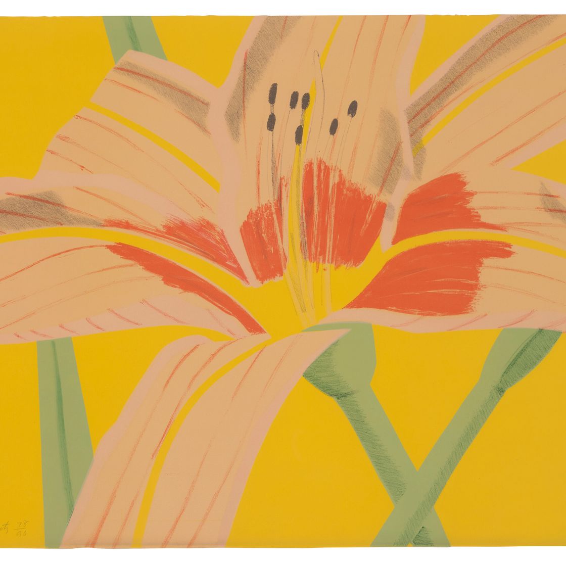 Alex Katz — Дневная лилия 2