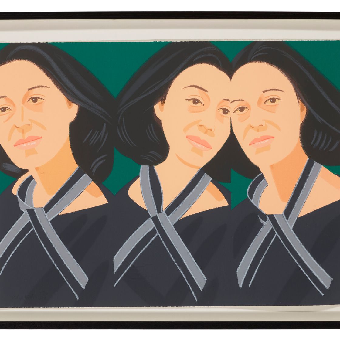 Alex Katz — Серая лента, от Алекса и Ады с 1960-х по 1980-е годы, изображение 2