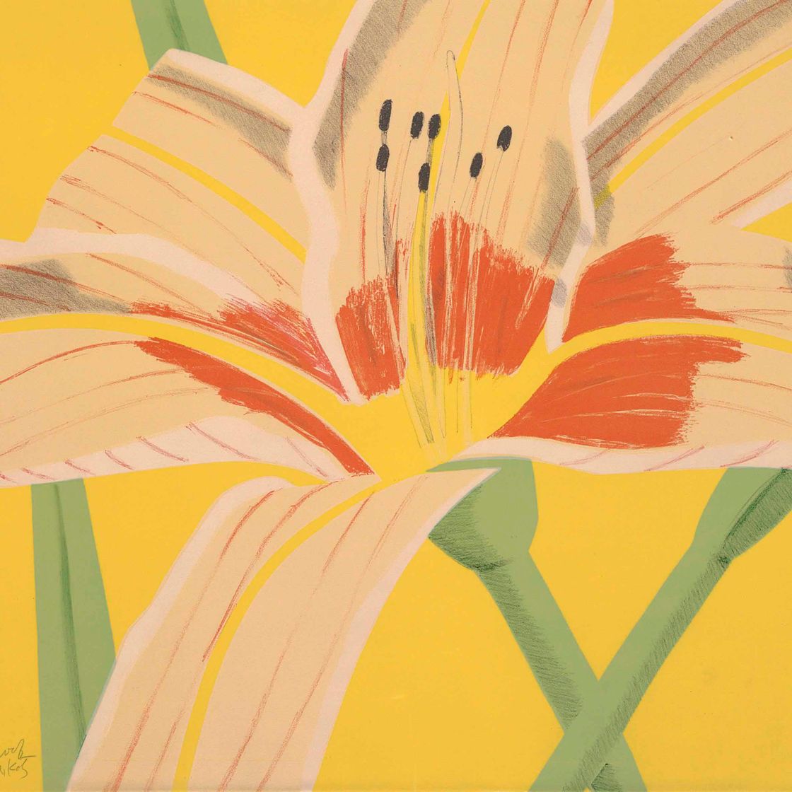 Alex Katz — Дневная лилия 2