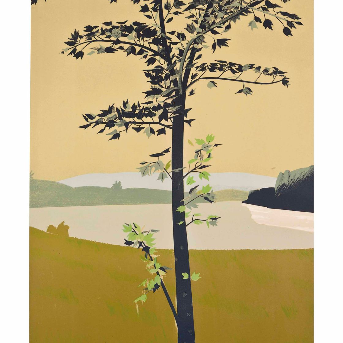 Alex Katz — Болотный клен I