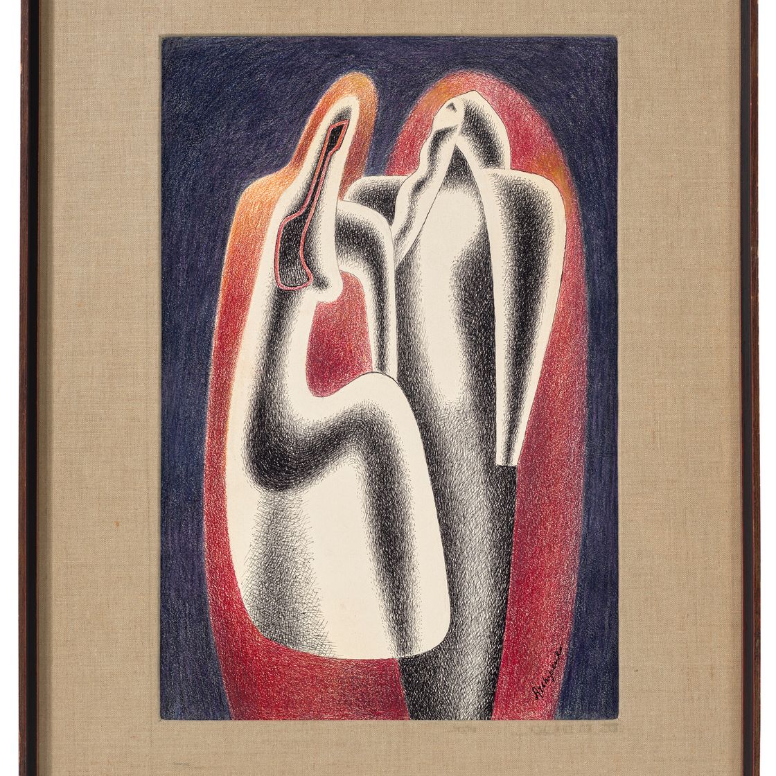 Alexander Archipenko — Освещенные фигуры, изображение 2