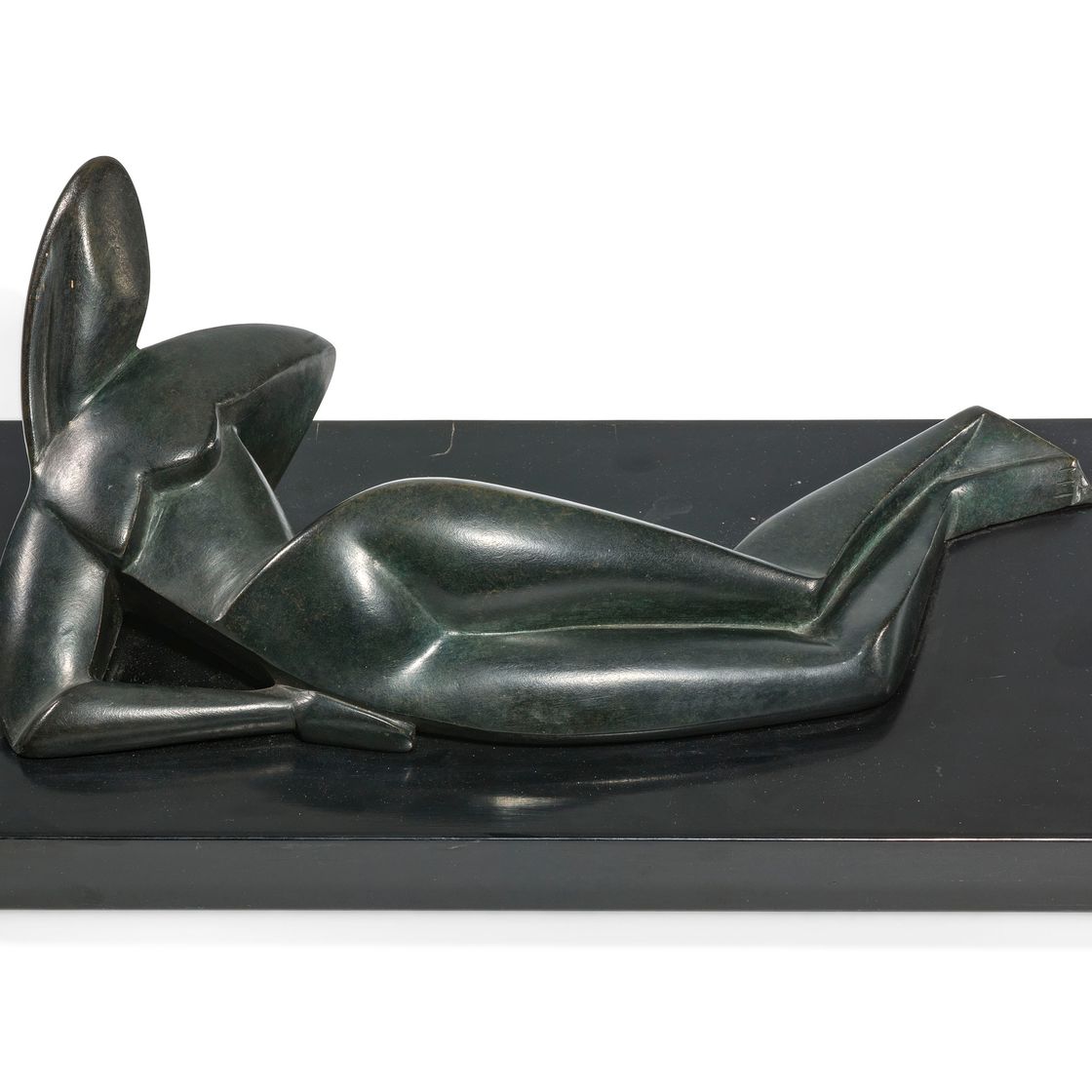 Alexander Archipenko — Маленькая лежащая фигурка, изображение 3