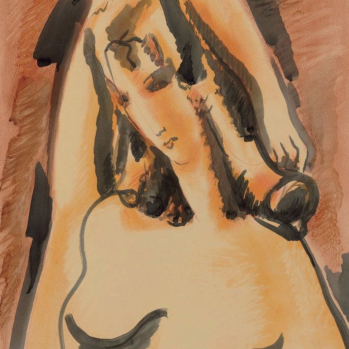Alexander Archipenko — Женское нижнее белье levé