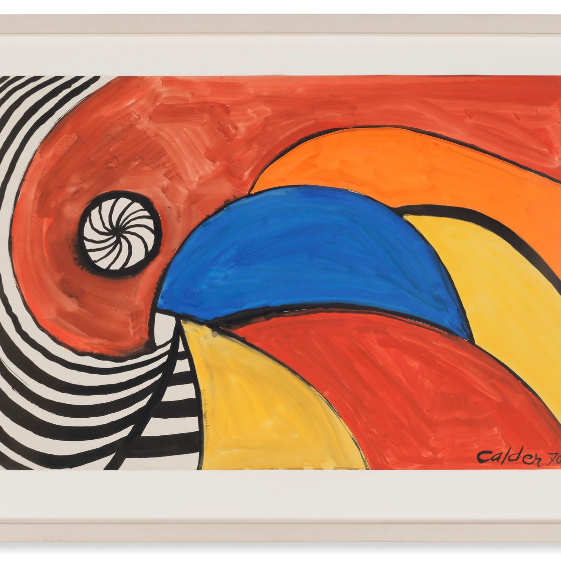 Alexander Calder — Спиральный диск Paysage avec, изображение 2
