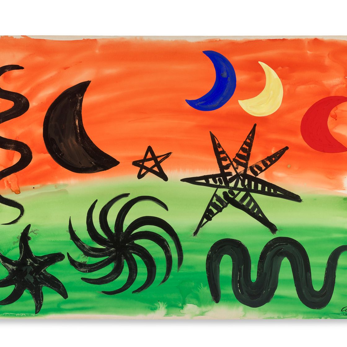 Alexander Calder — Сон в летнюю ночь