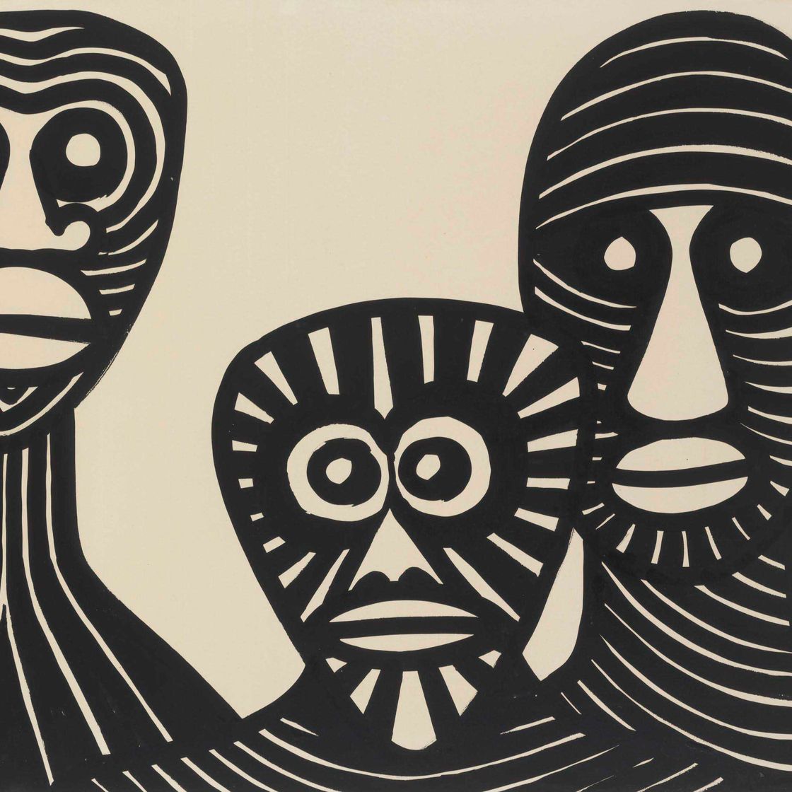 Alexander Calder — Три вождя