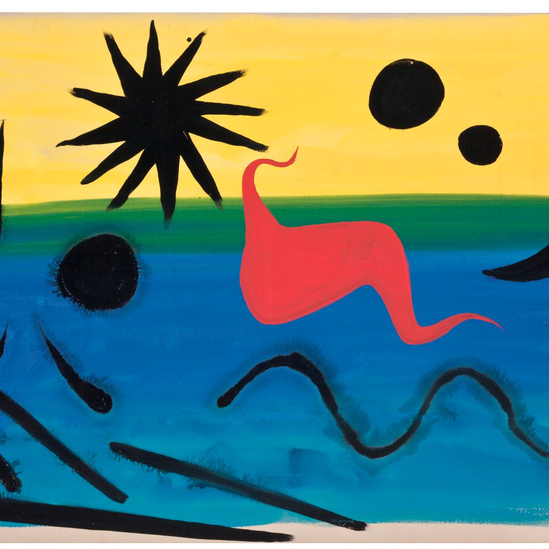 Alexander Calder — Озеро Лох-Несс