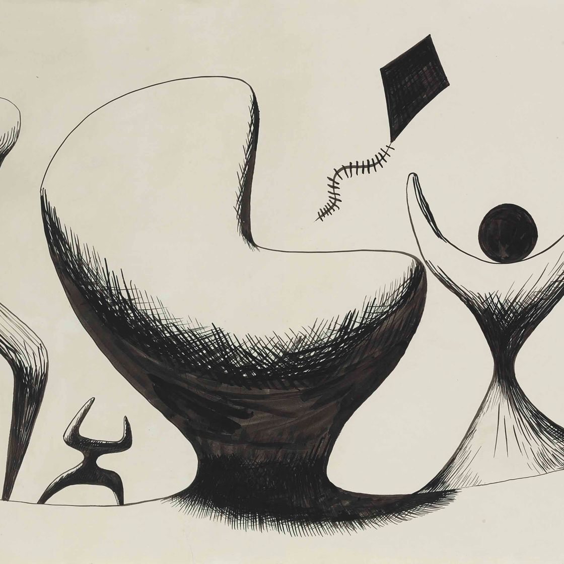 Alexander Calder — Этюды для скульптуры