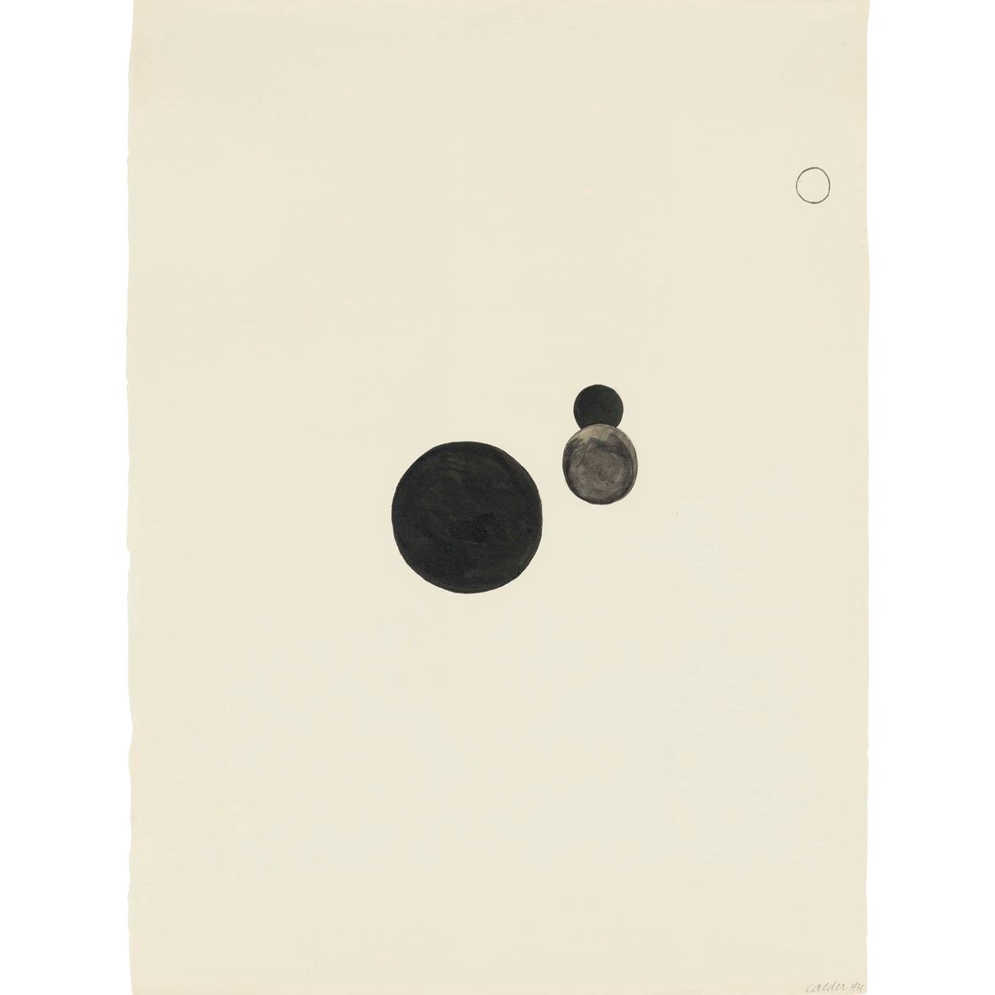 Alexander Calder — Трое в середине
