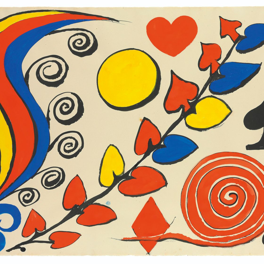 Alexander Calder — Спиралевидный образ