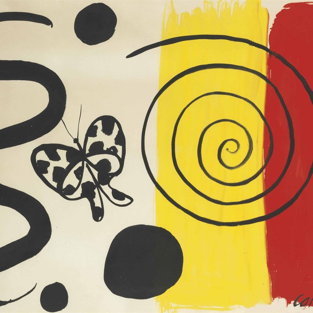Alexander Calder — Ле папийон