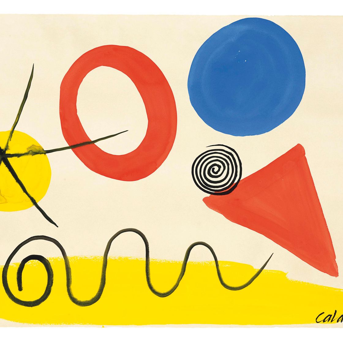 Alexander Calder — Красное кольцо