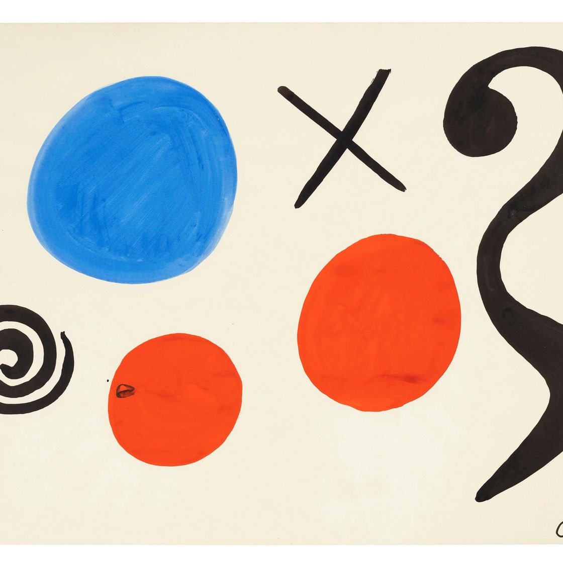Alexander Calder — Вопрос "Синих времен"