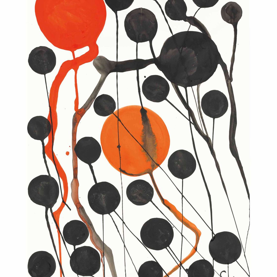 Alexander Calder — Ежевика на воздушном шаре