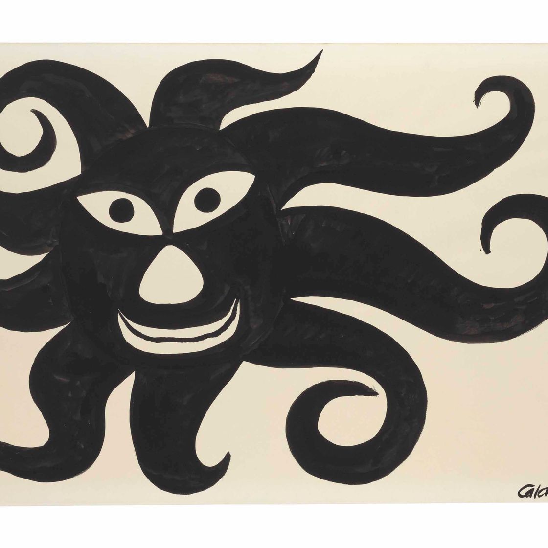 Alexander Calder — Черное солнце (Soleil noir)