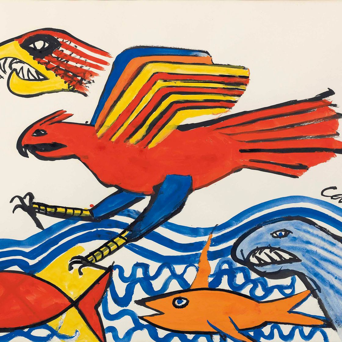 Alexander Calder — Орел и рыба