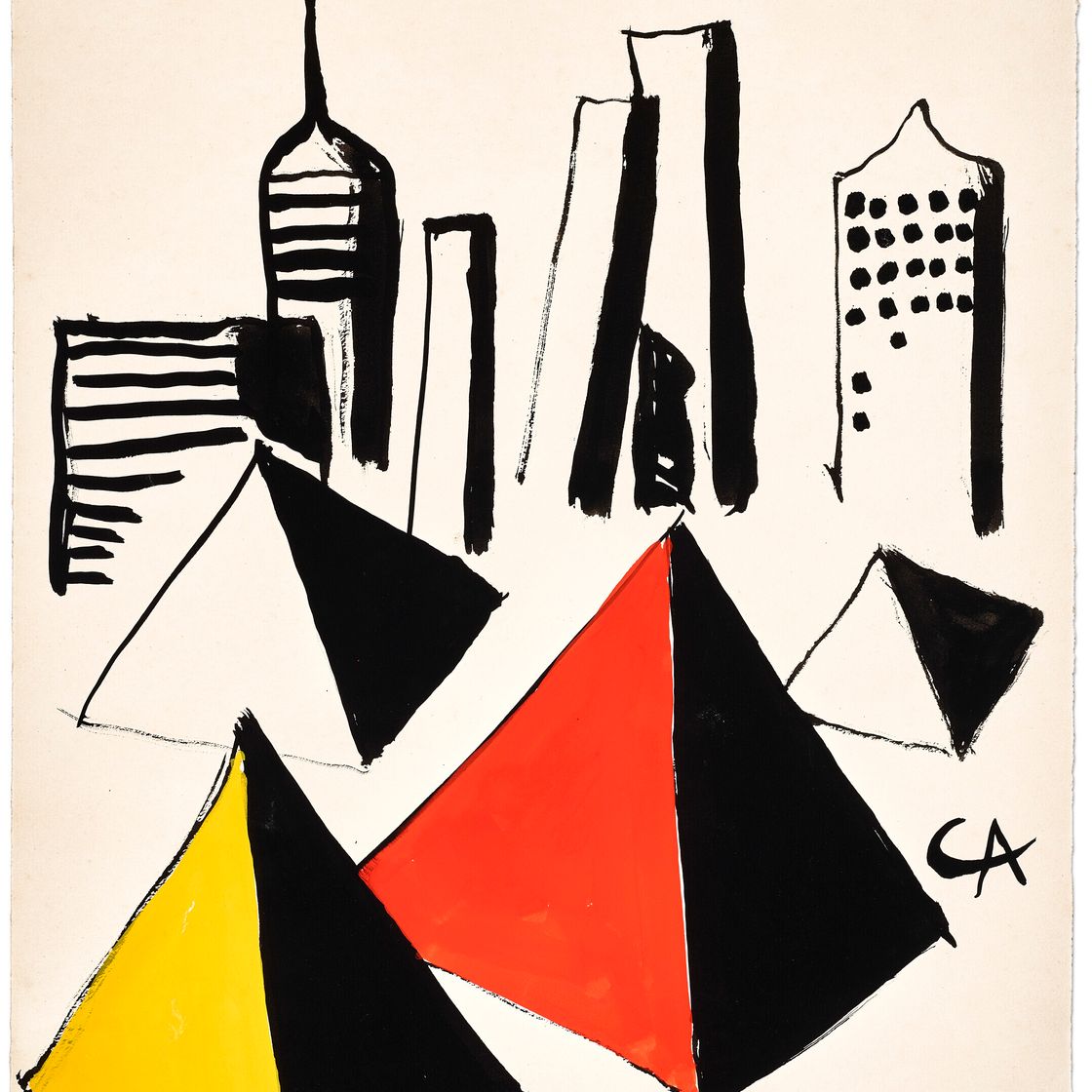 Alexander Calder — Вид на Бостон
