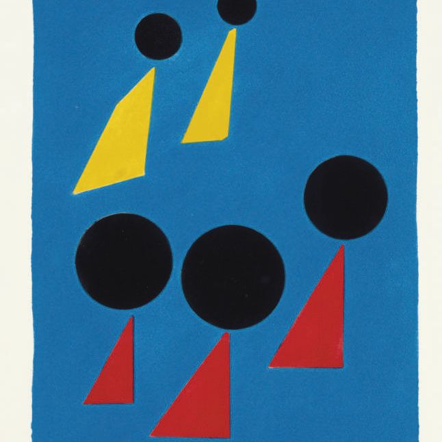 Alexander Calder — Жак Превер, "Праздники", главный редактор, Париж, 1971
