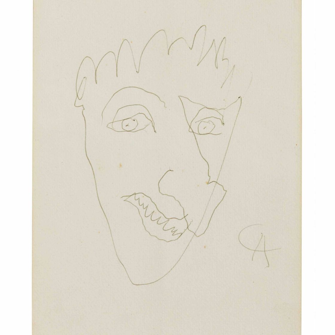 Alexander Calder — Портрет Энни Дамаз