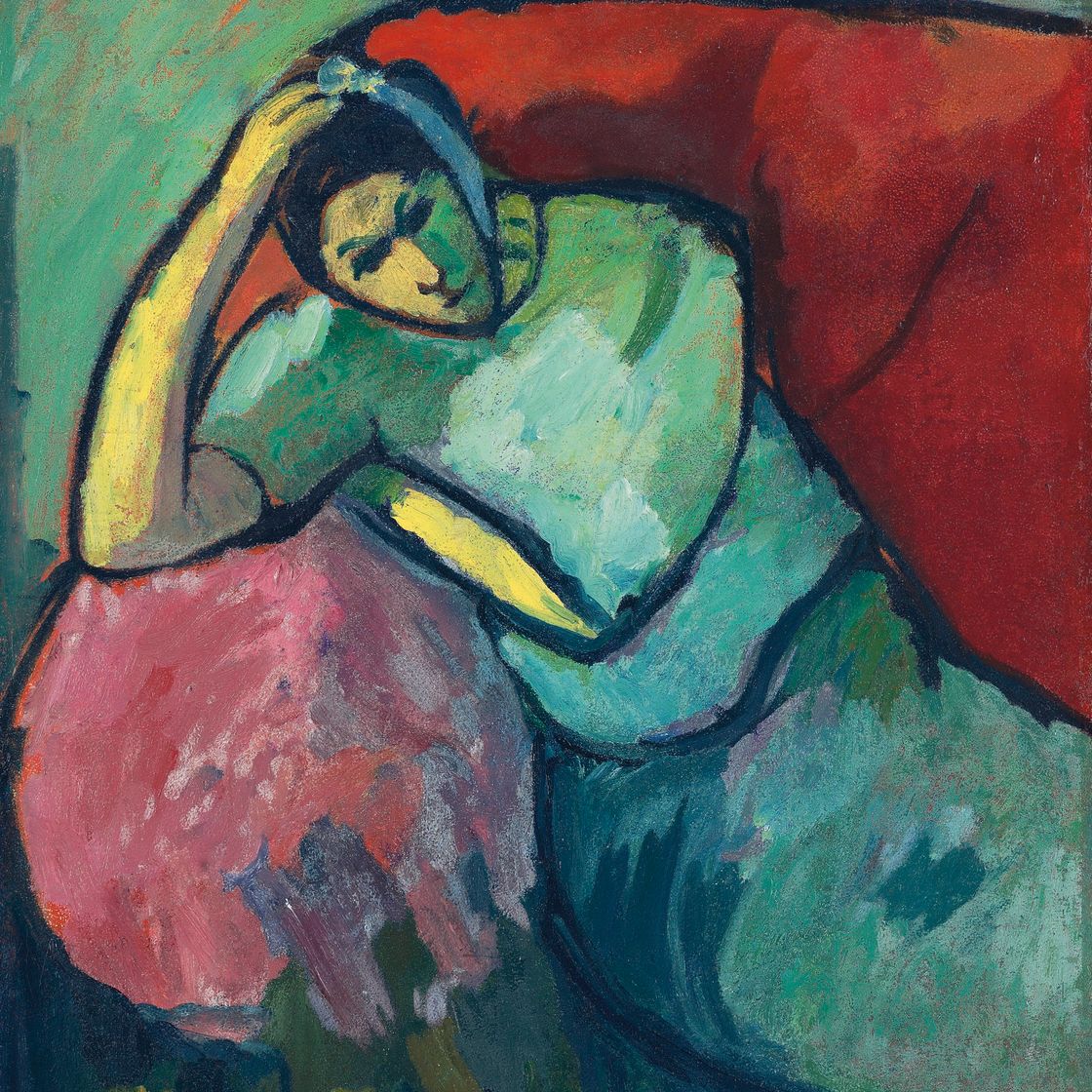 Alexej von Jawlensky — Фрау Зенде