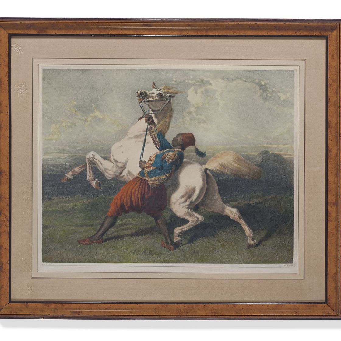 Alfred De Dreux — Омар; Джафар, пар Шарль Барг