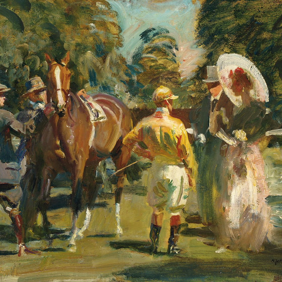 Alfred James Munnings — Встреча в парке