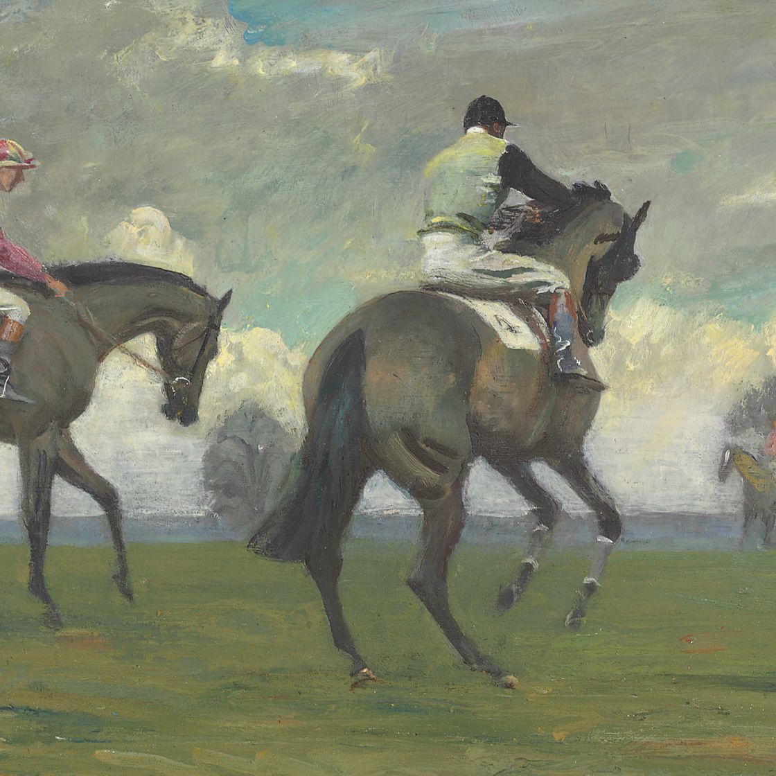 Alfred James Munnings — Приступаем к старту
