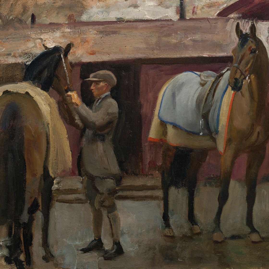 Alfred James Munnings — Подготовка ко "Второму набору"