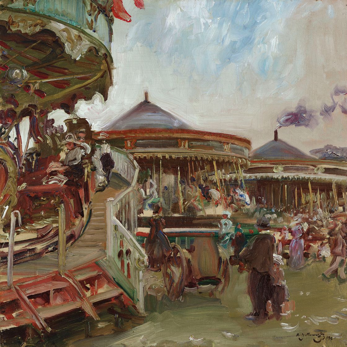Alfred James Munnings — Ярмарочная площадь