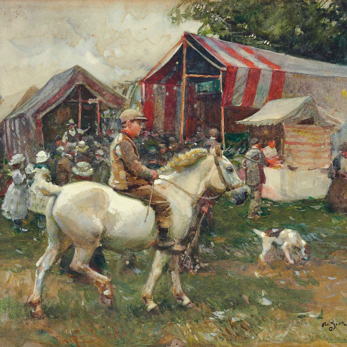 Alfred James Munnings — Нориджская ярмарка