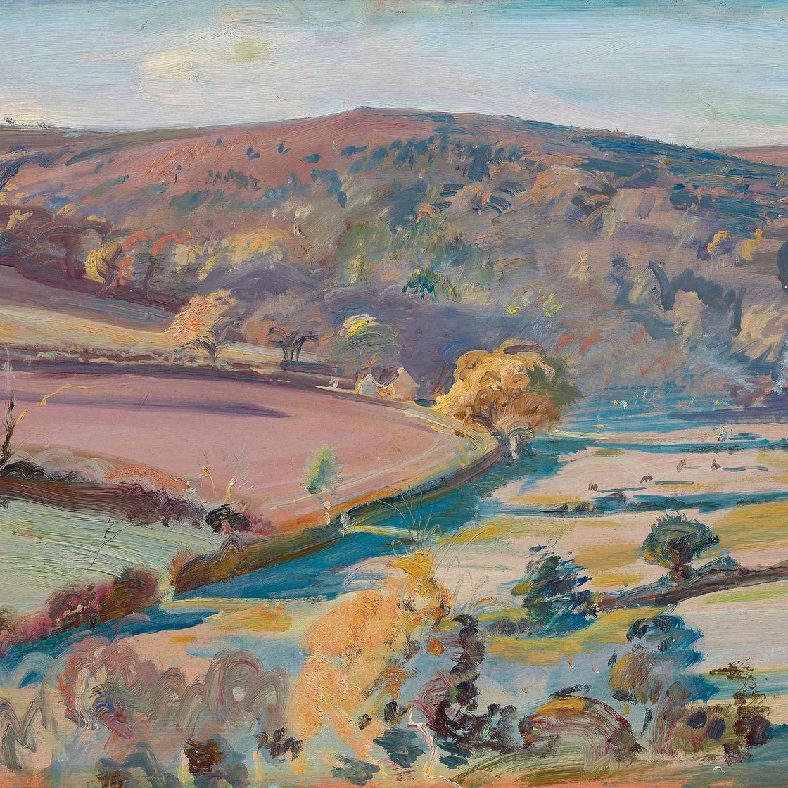Alfred James Munnings — Сентябрьский полдень, Эксмур