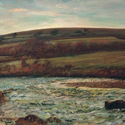 Alfred James Munnings — Брайтуорти Фордс, Уитипул, Эксмур