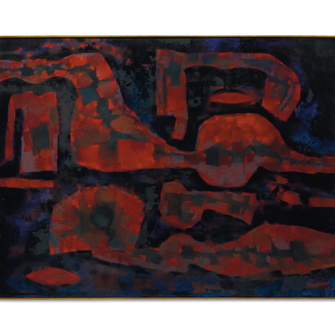 Alfred Manessier — Ле–Фе - Эш-сюр-Альзетт ( слияние)