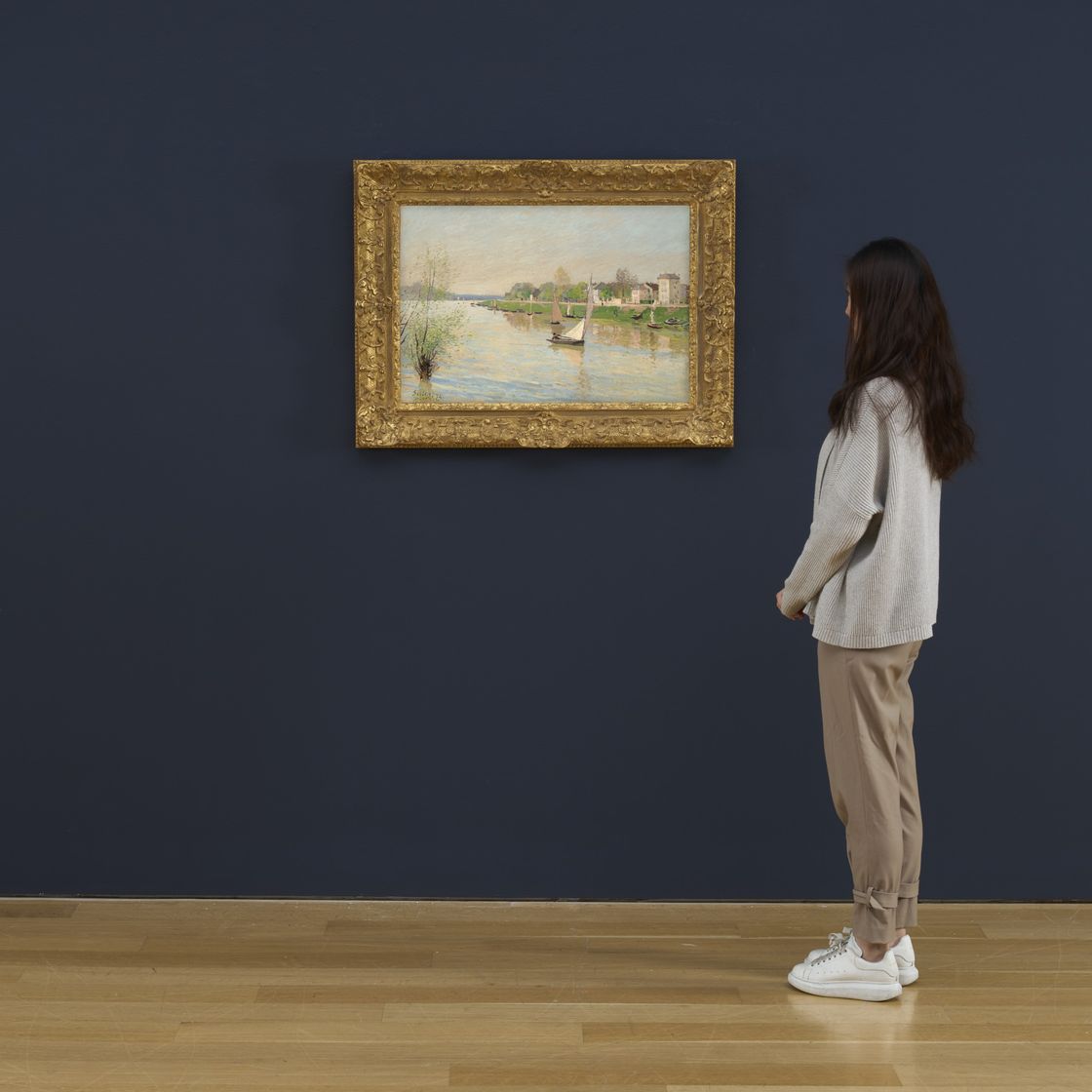 Alfred Sisley — Сена в Аржантее, изображение 3