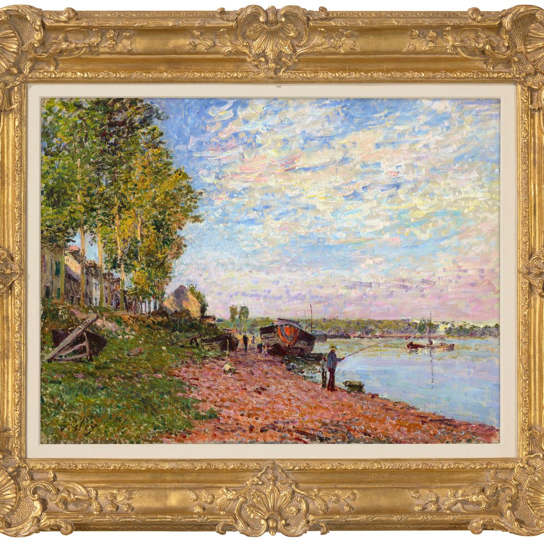 Alfred Sisley — Прогулка по Сен-Мамесу, изображение 2