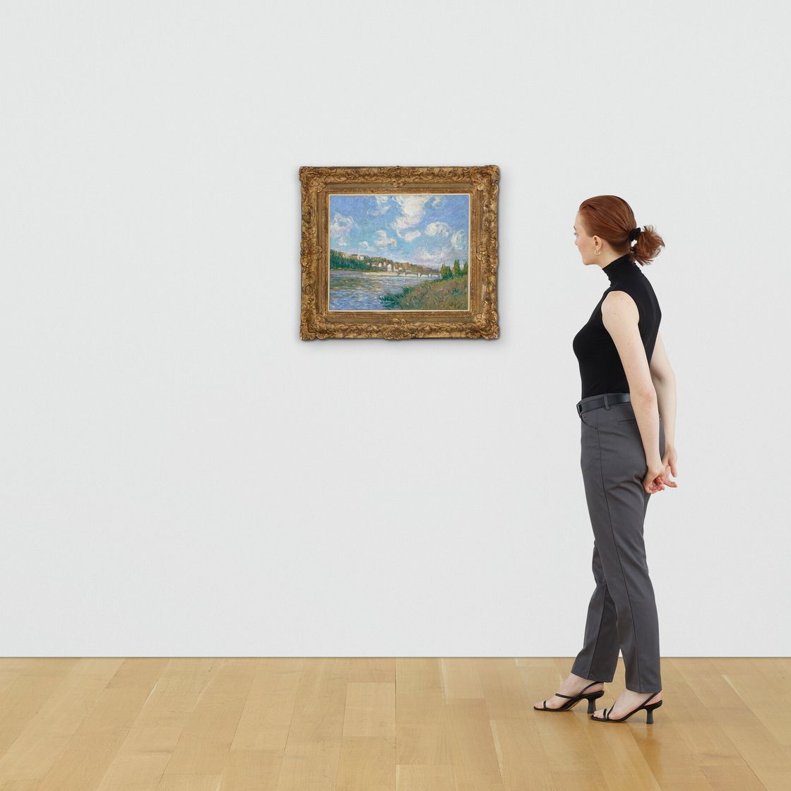 Alfred Sisley — Ла-Сена-а-Сен-Клу, изображение 5