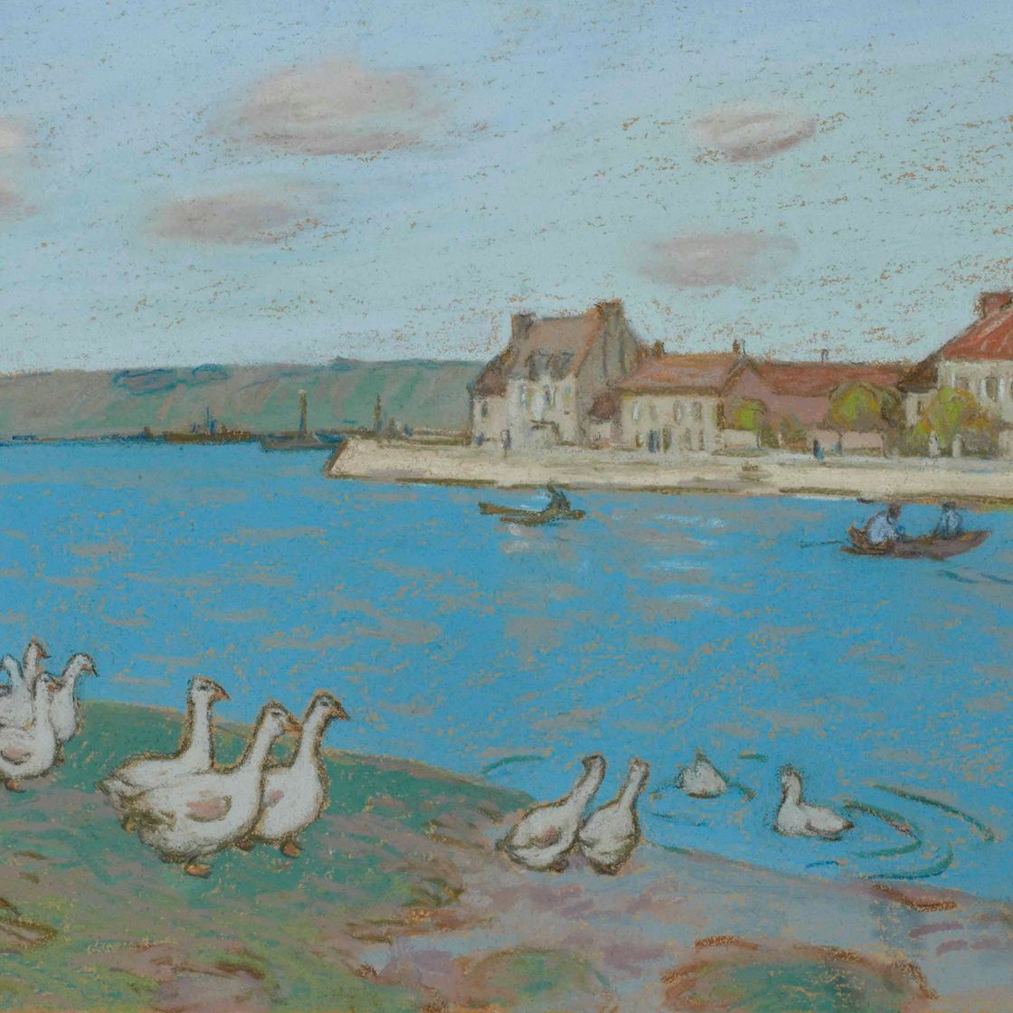 Alfred Sisley — Леса на границе с Луной