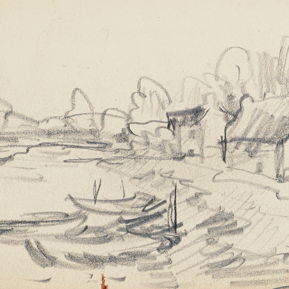 Alfred Sisley — Альбом для рисования, содержащий 22 рисунка, изображение 2