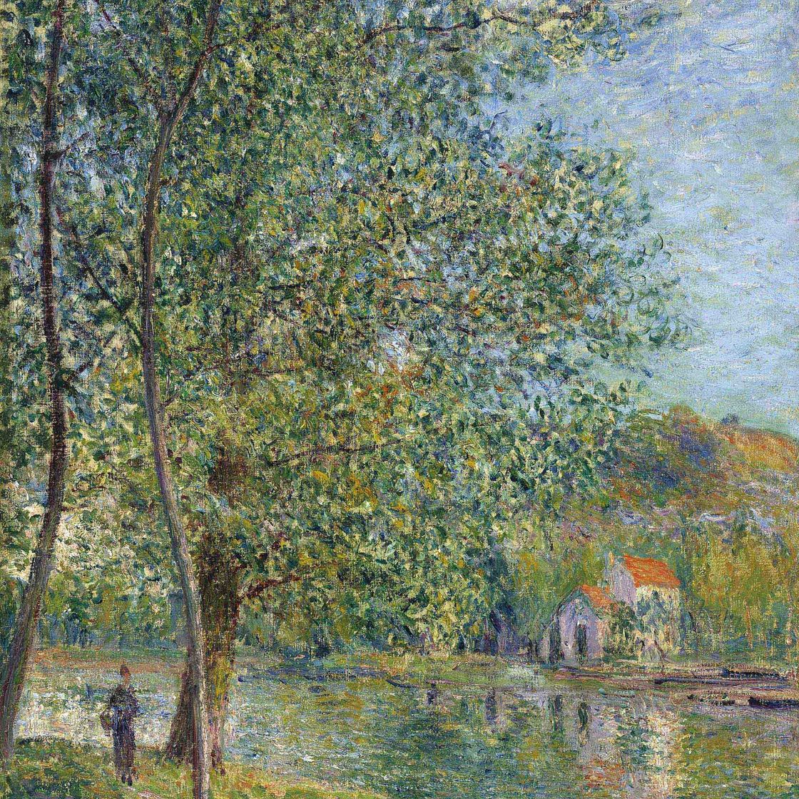 Alfred Sisley — Утро перед сном