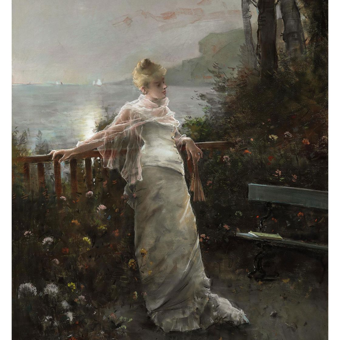 Alfred Stevens — Ла Ревери