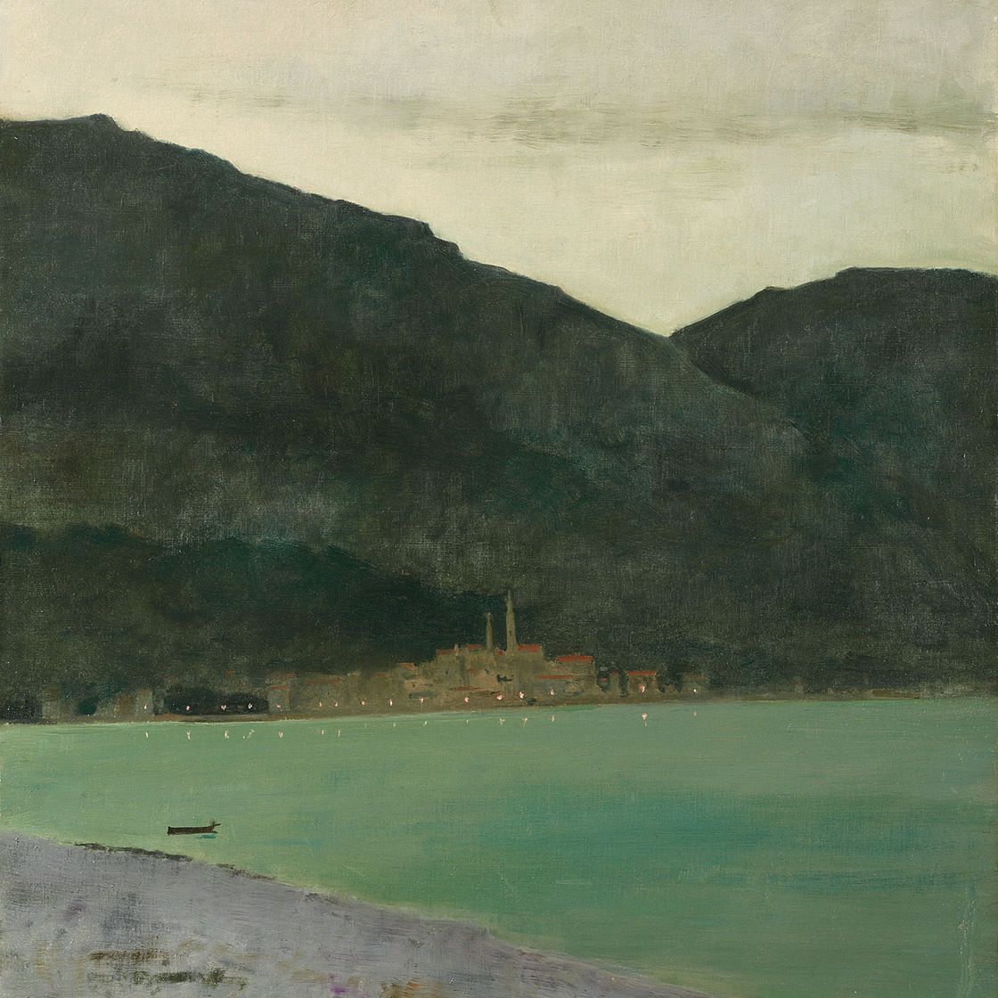 Alfred Stevens — Ментона, преск-ла-нюи, 2-е впечатление
