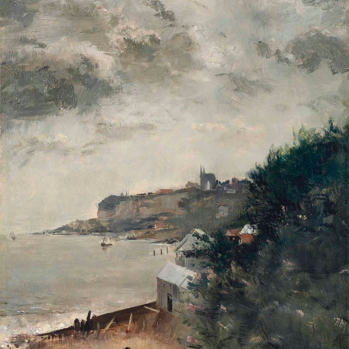 Alfred Stevens — Улица Сен-Адрес, Гавр