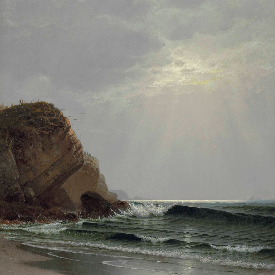 Alfred Thompson Bricher — Оттер-Клиффс, Горная пустыня