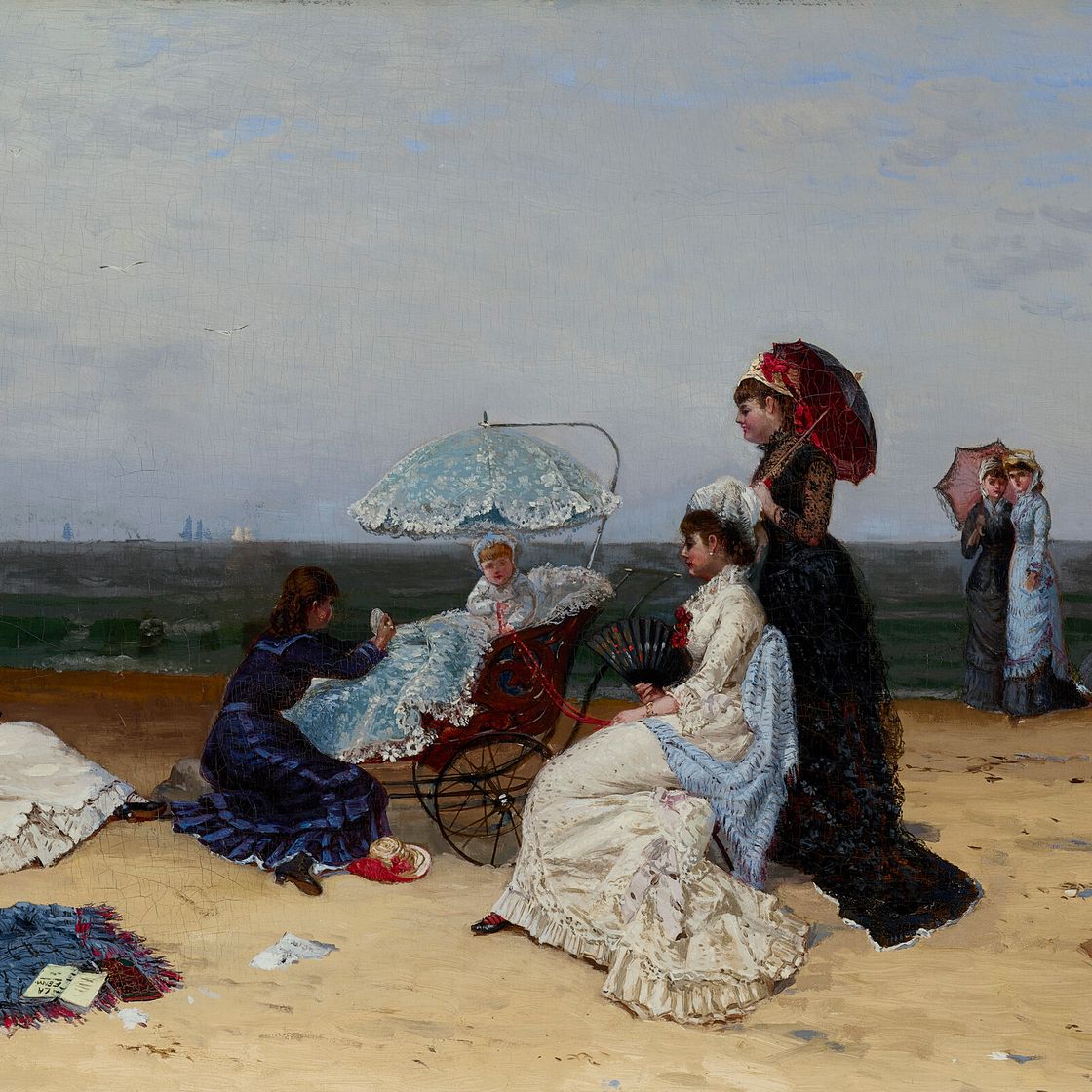 Alfred Thompson Bricher — Малыш - король, изображение 1