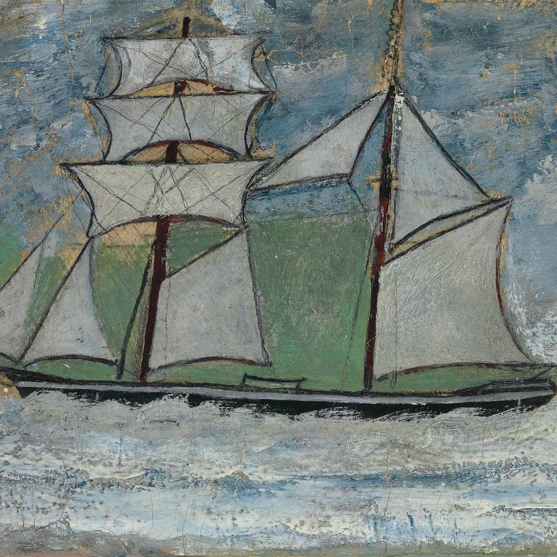 Alfred Wallis — Парусный корабль