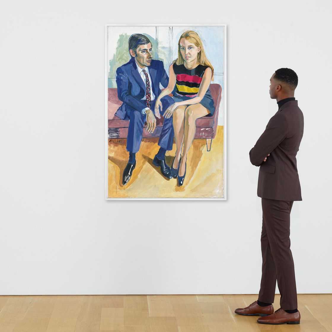 Alice Neel — Дэвид Макки и его первая жена Джейн, изображение 3
